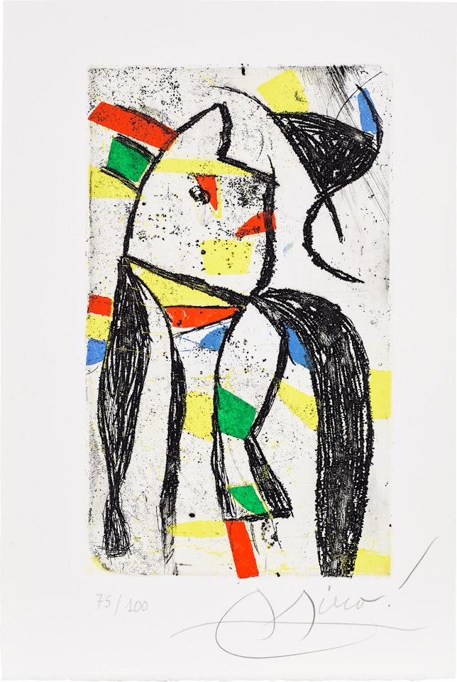 Ruban (Ribbon) (D. 1172, C. 250) by Joan Miró