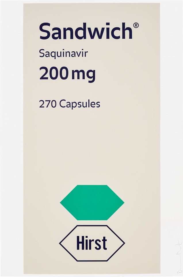 Sandwich, from The Last Supper by Damien Hirst