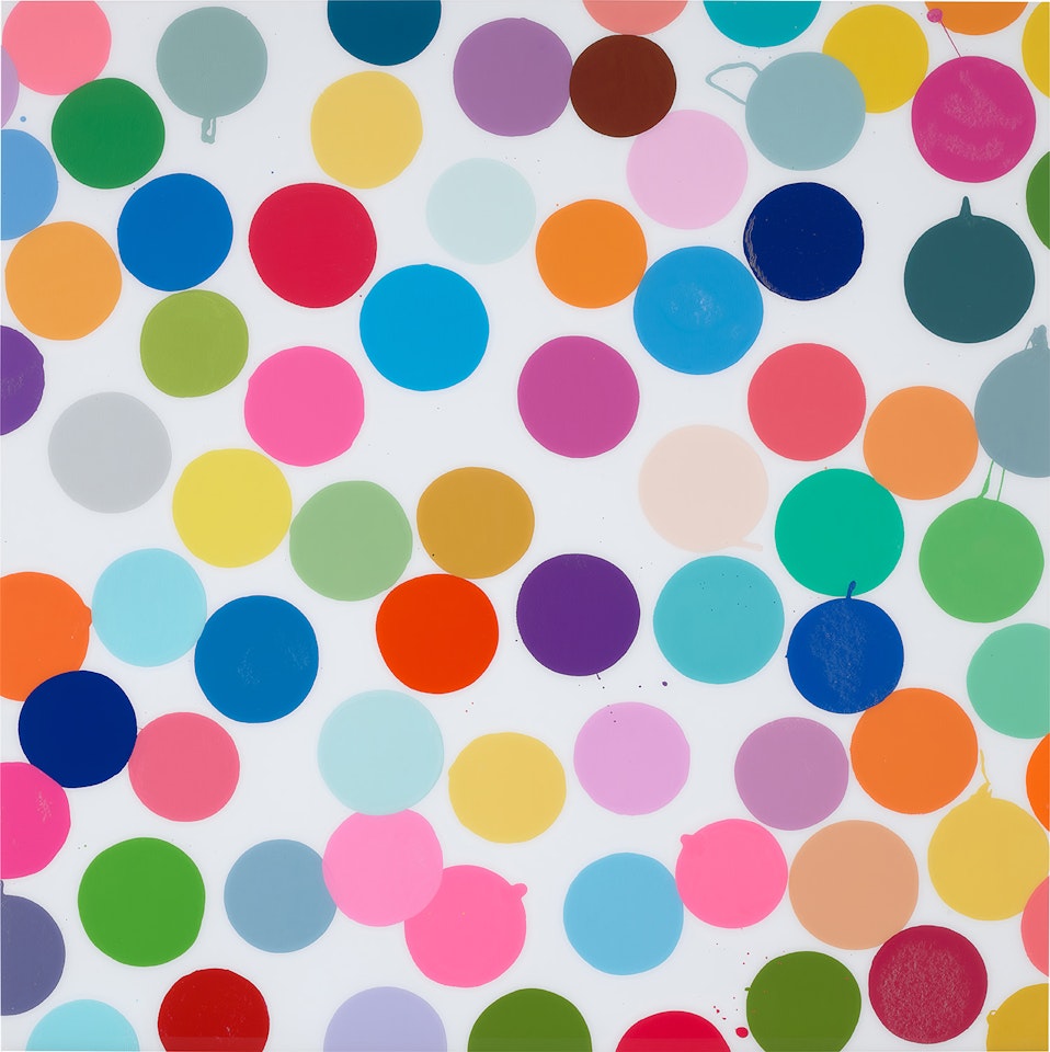 Plaza, from Colour Space (H5-6) by Damien Hirst