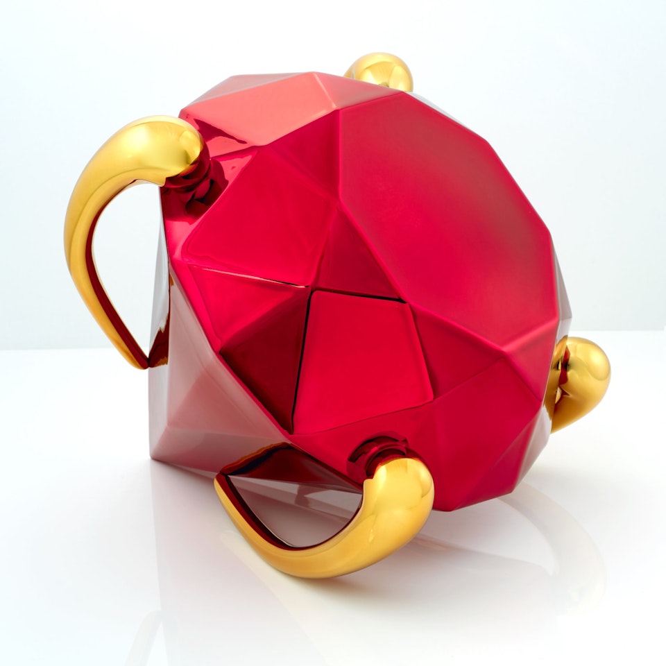 Diamond (Red) by Jeff Koons