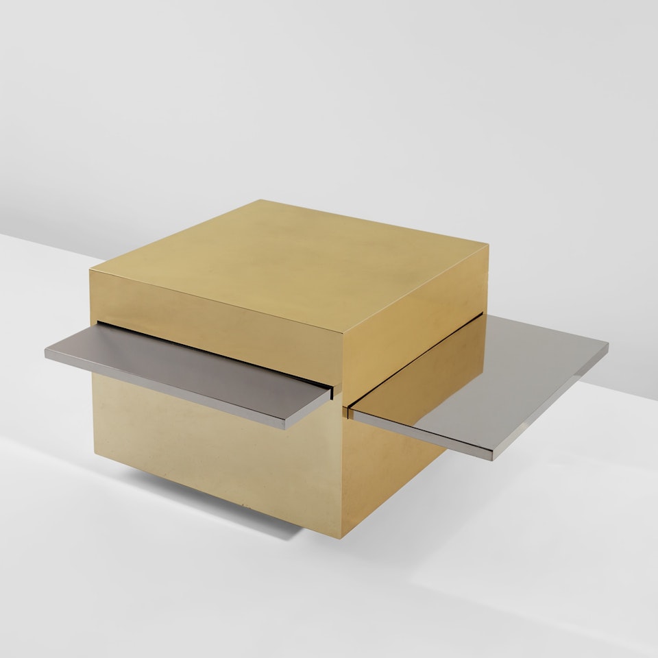 "Cubo Magico" coffee table, from the "Plurimi" series by Gabriella Crespi