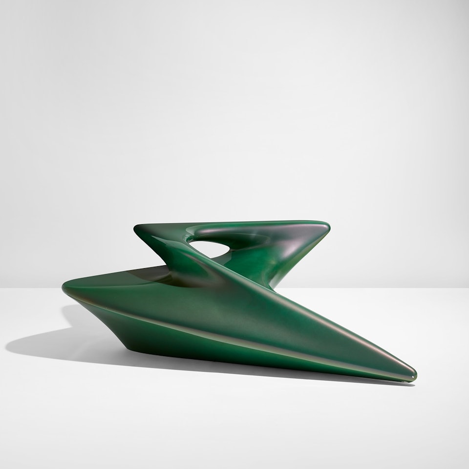 "Gyre" lounge chair, from the "Seamless" series by Zaha Hadid