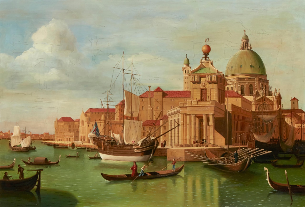 The Grand Canal, Venice by Italian School