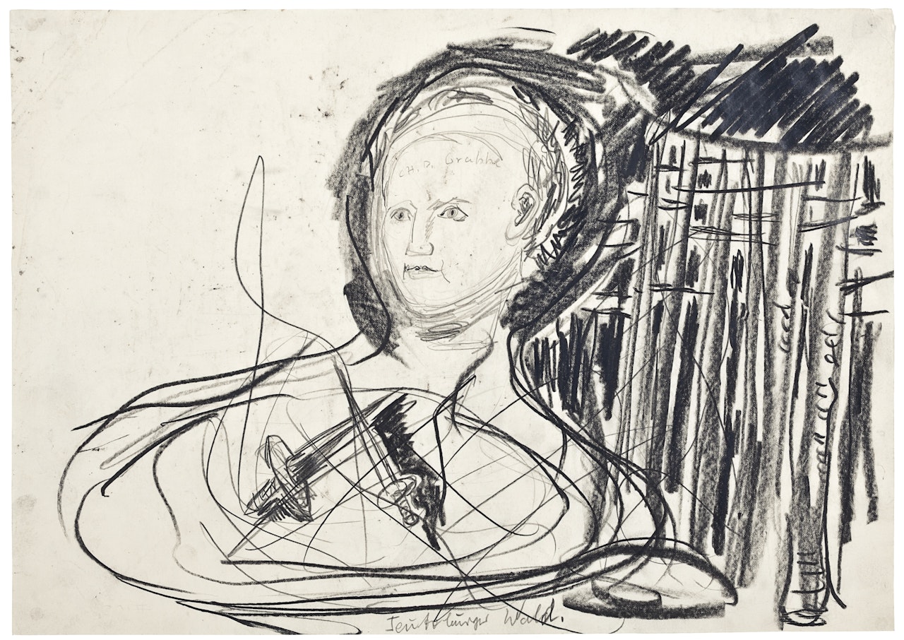 CH. D. Grabbe-Wald by Anselm Kiefer