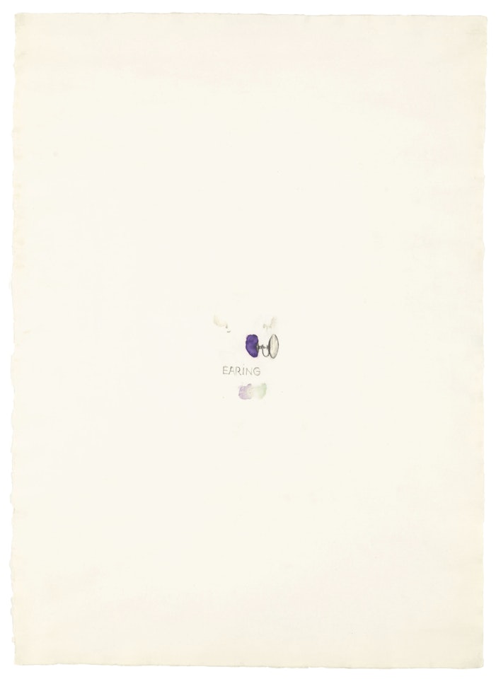 Earing by Jim Dine