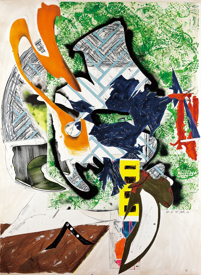 Ahab's Leg by Frank Stella