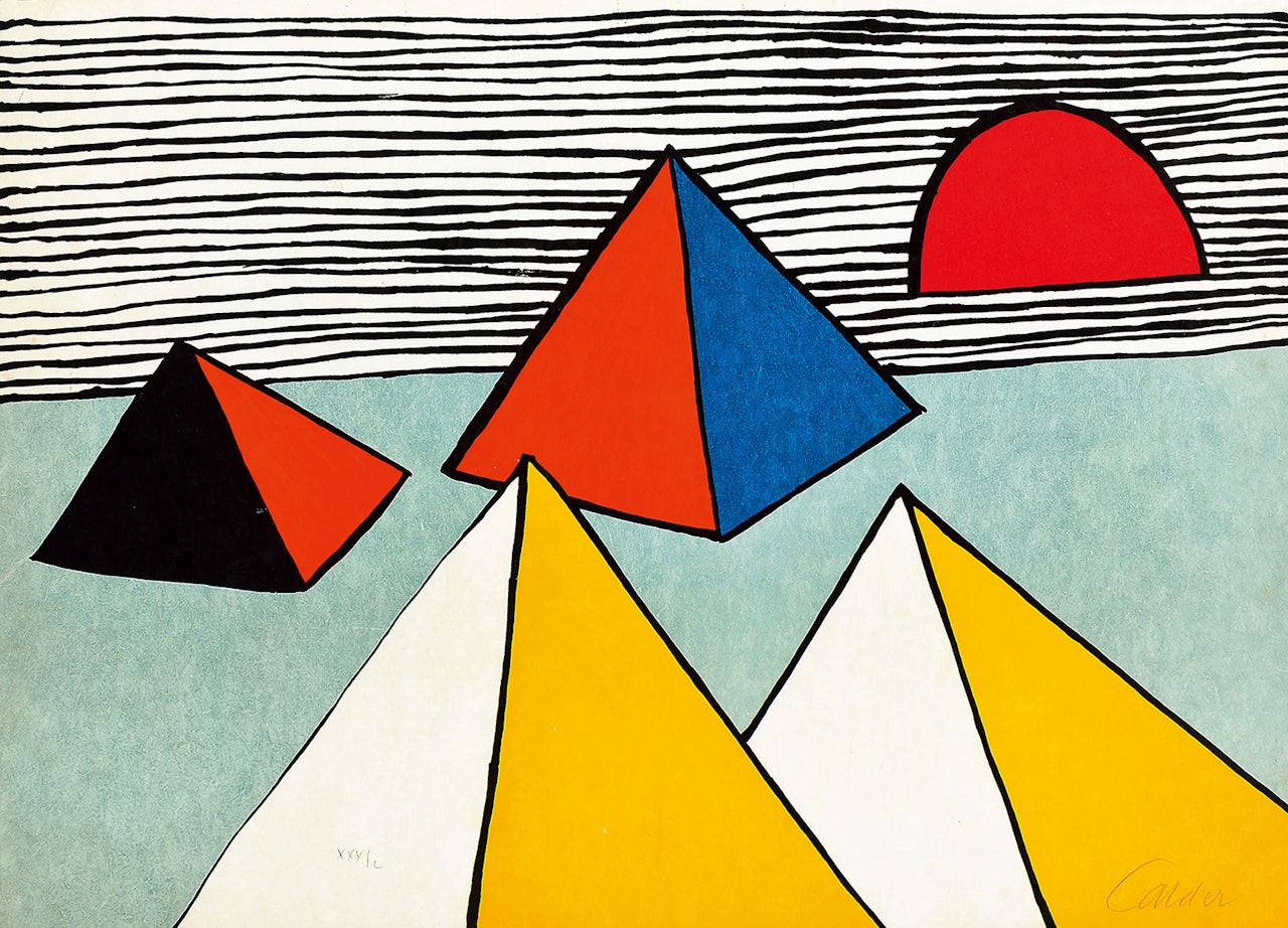 Untitled (from La Mémoire Élementaire) by Alexander Calder