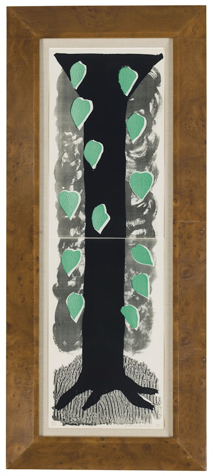 The tall tree by David Hockney