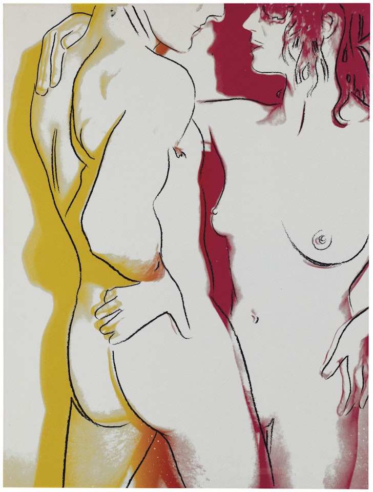 Love: one plate by Andy Warhol