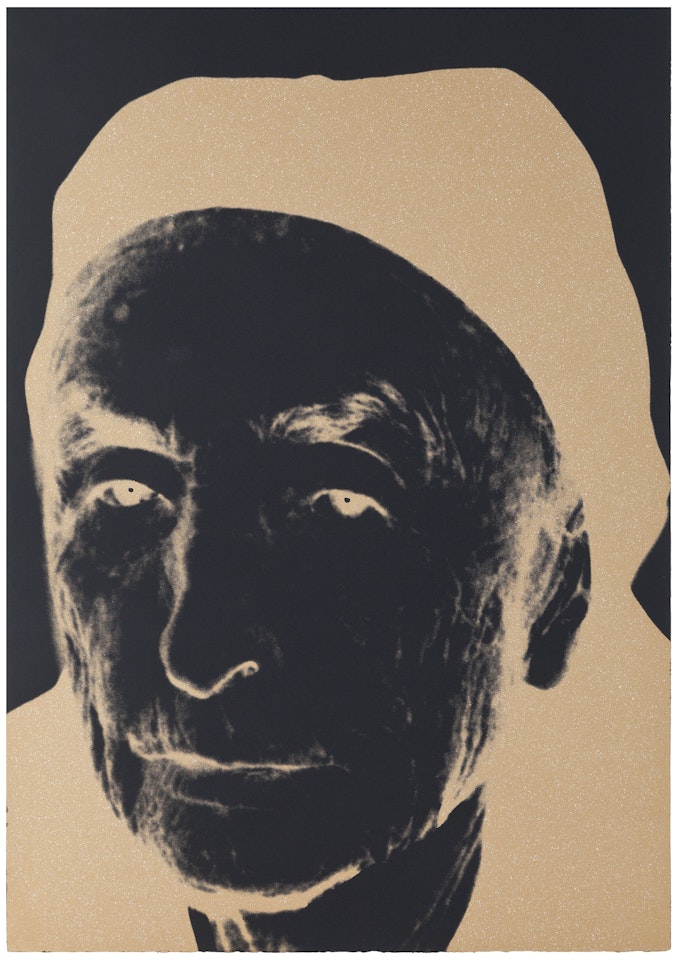 Georgia o'keeffe by Andy Warhol