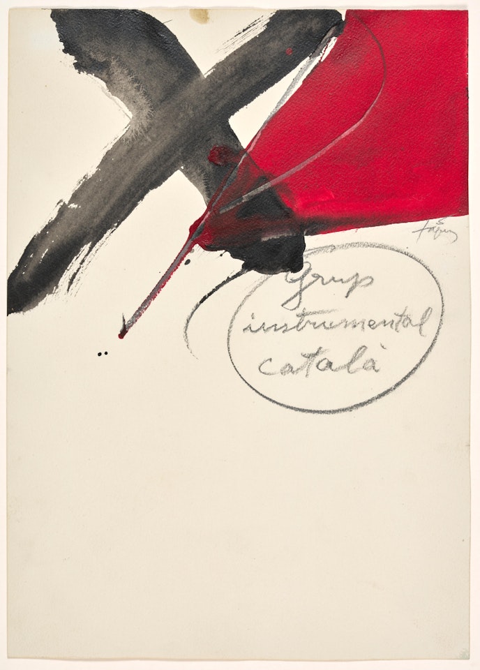 Sans titre by Antoni Tapies
