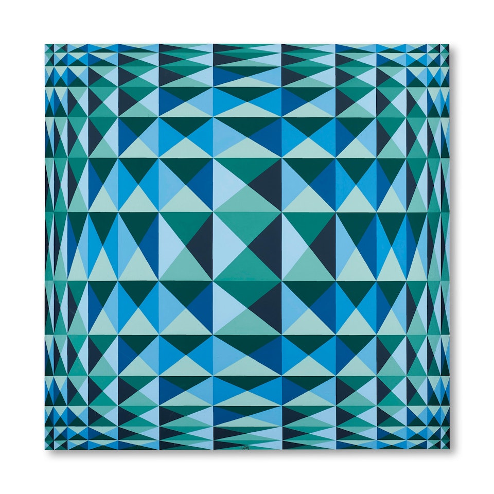Quadrature diamant by Jean-Pierre Yvaral