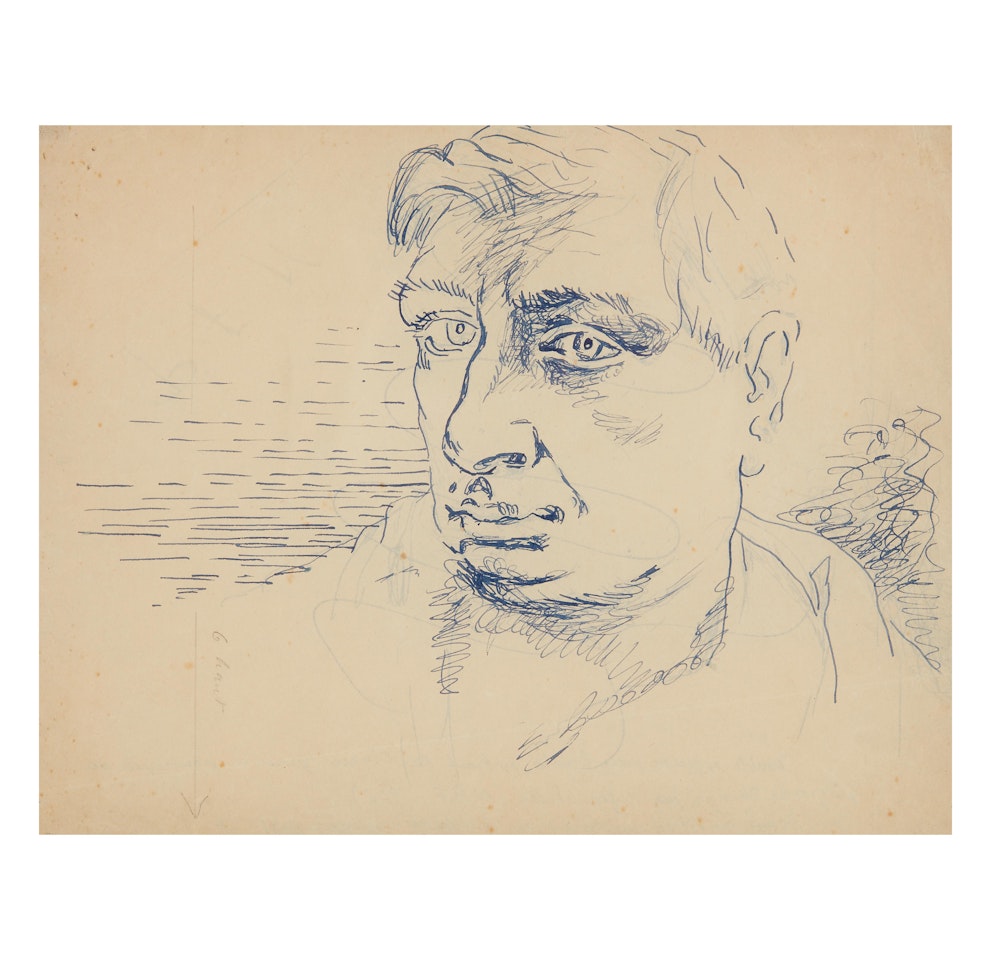 Autoportrait (double-face) by Giorgio de Chirico