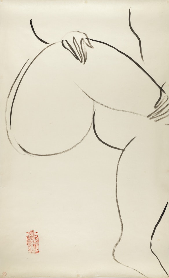 Jambes croisées by Sanyu