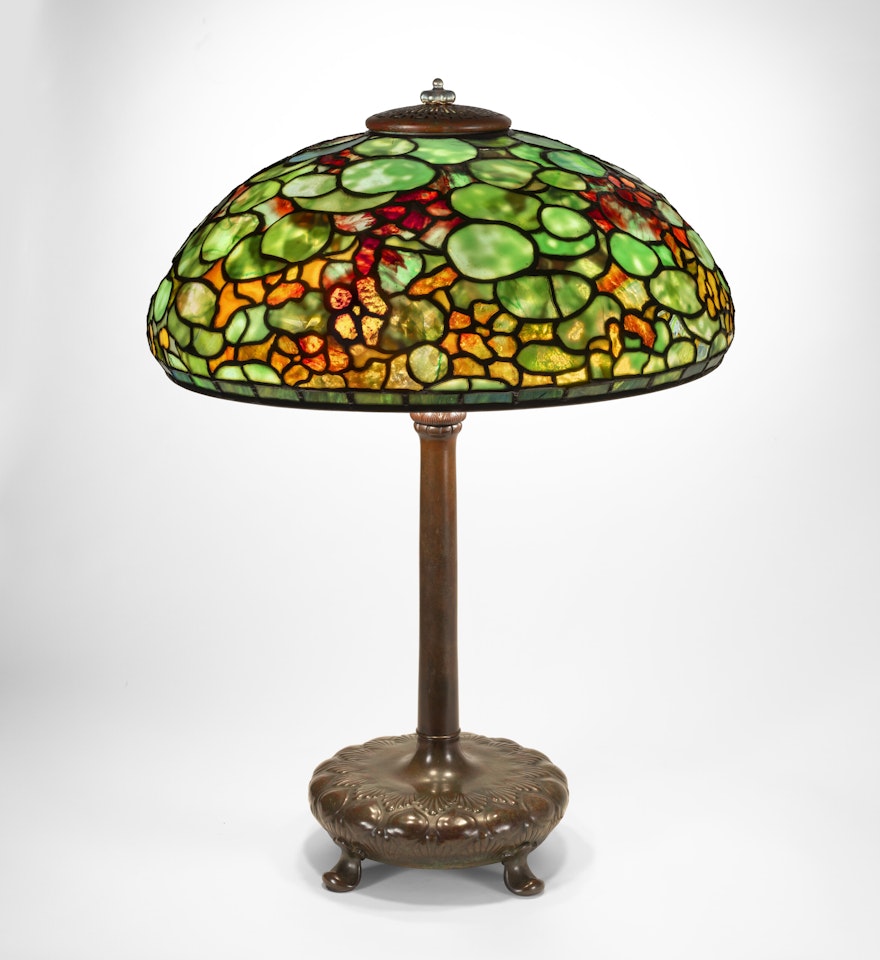 'NASTURTIUM' TABLE LAMP by Tiffany Studios
