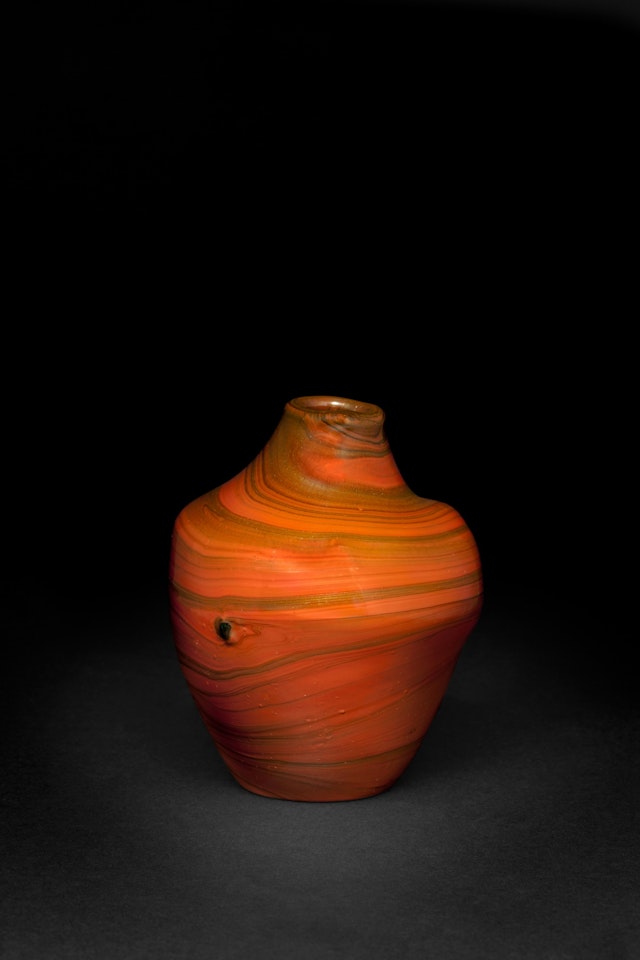 Brown Vase by Tiffany Studios