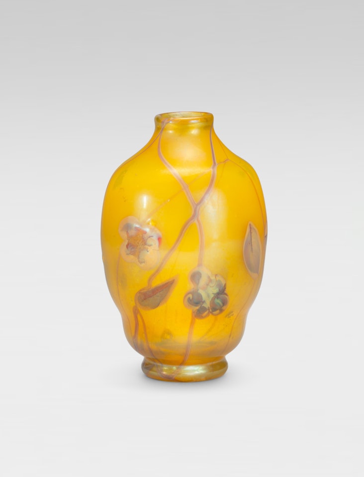 Yellow Vase by Tiffany Studios
