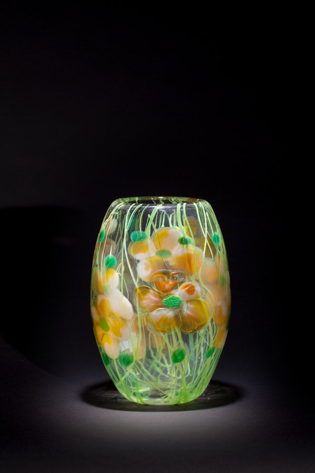 Cameo Paperweight Vase by Tiffany Studios