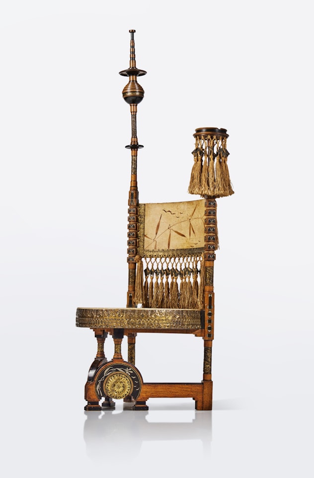 Throne Chair by Carlo Bugatti