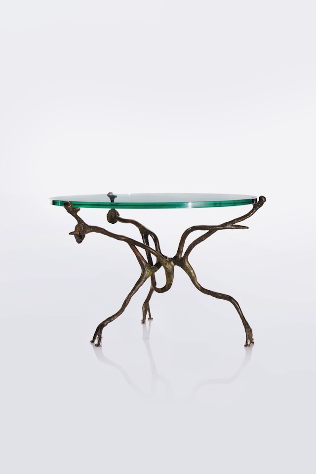 A Rare "Racine" Guéridon by Diego Giacometti