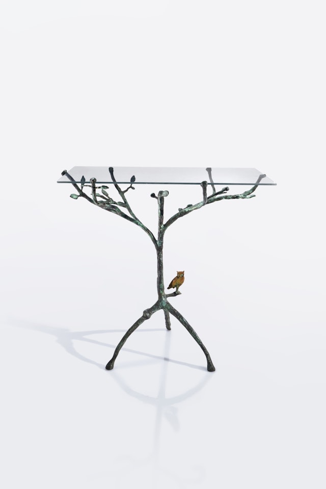 Arbre au Hibou" Guéridon by Diego Giacometti