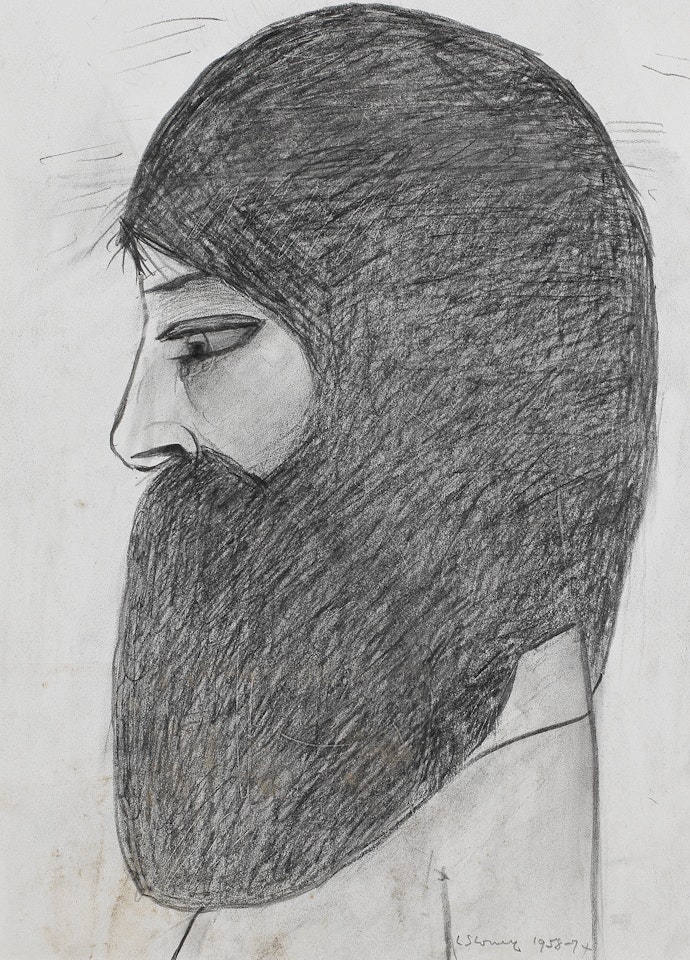 Bearded Man  by Laurence Stephen Lowry