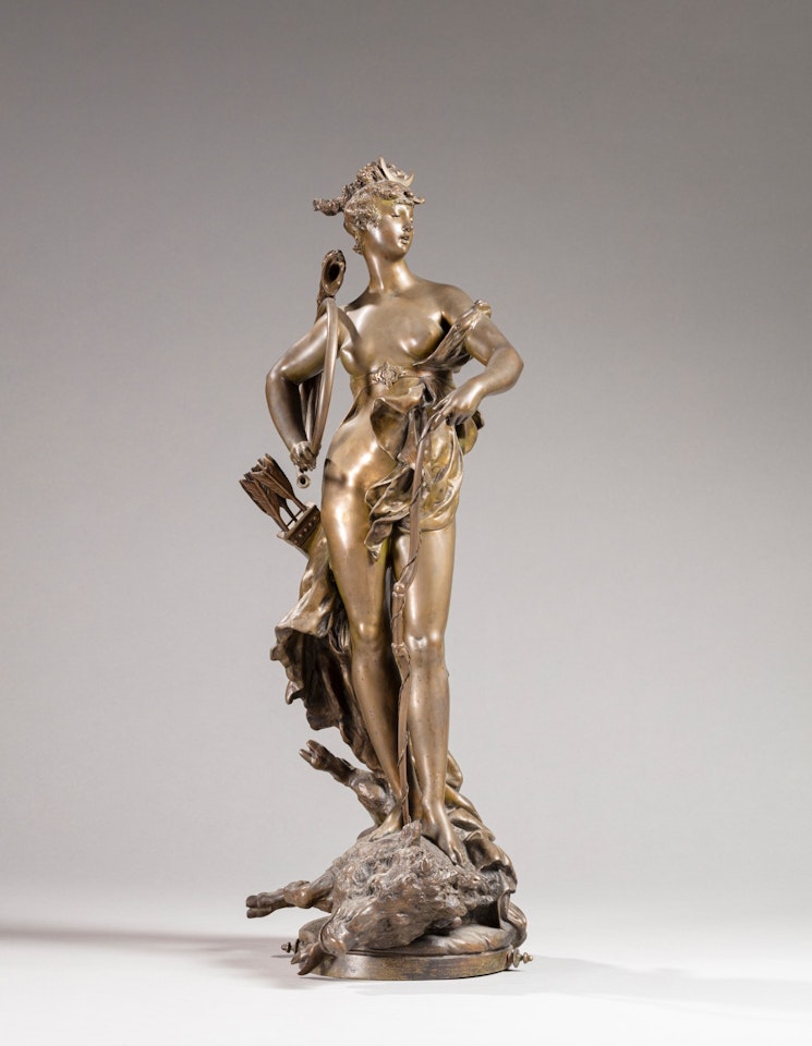 Diane triomphante (Diana victorious) by Albert-Ernest Carrier-Belleuse