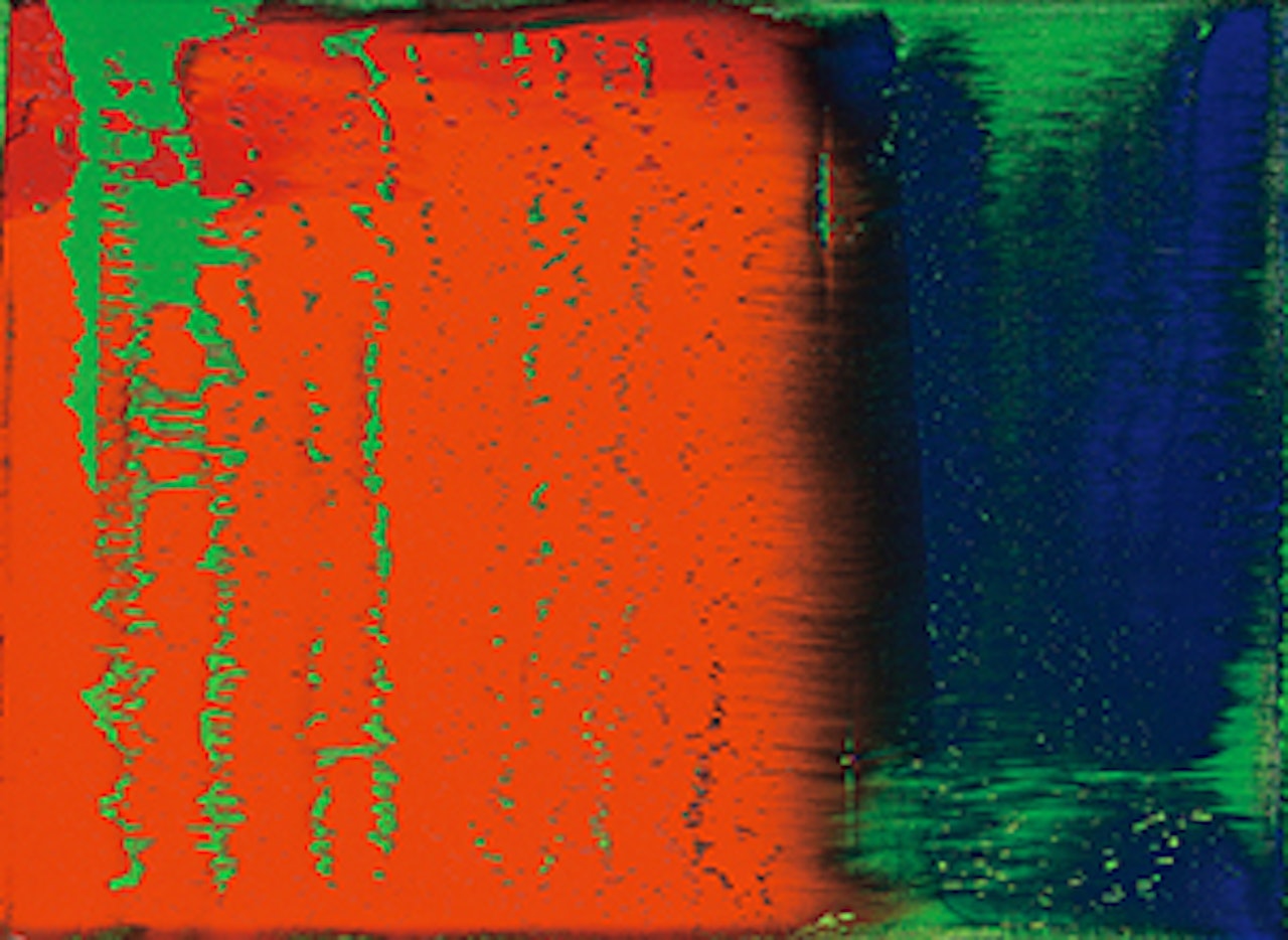 Green Blue Red by Gerhard Richter