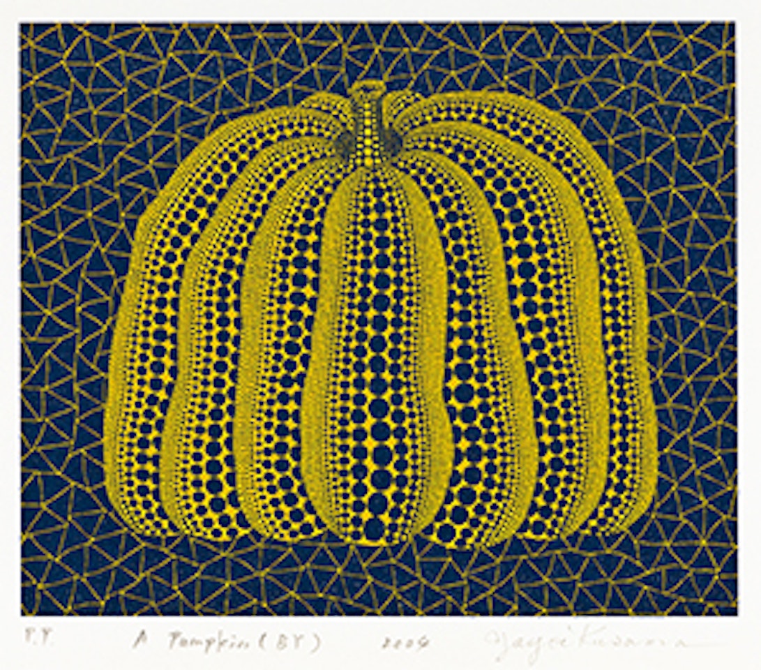A Pumpkin (BY) by Yayoi Kusama