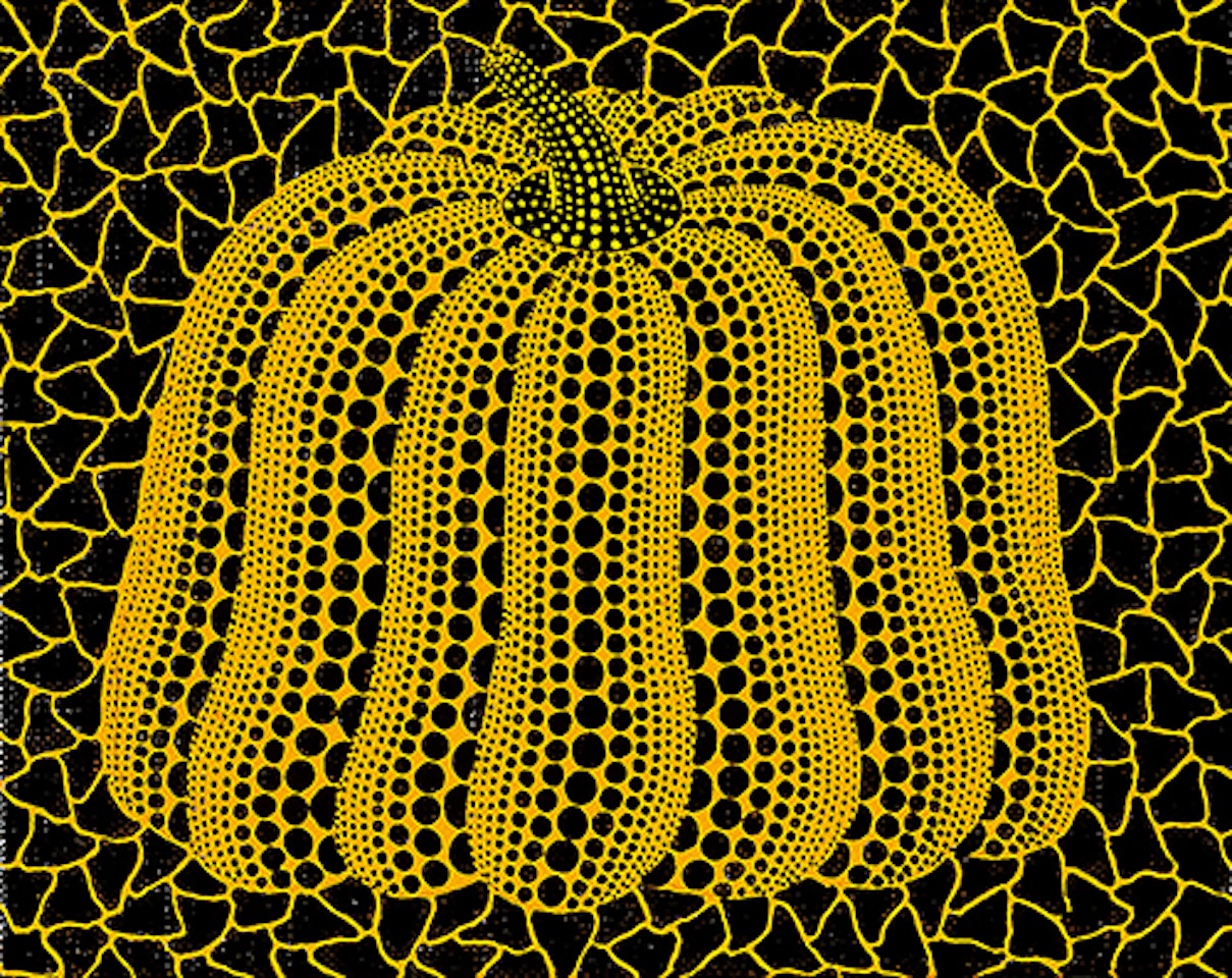 Pumpkin ,
1991 by Yayoi Kusama