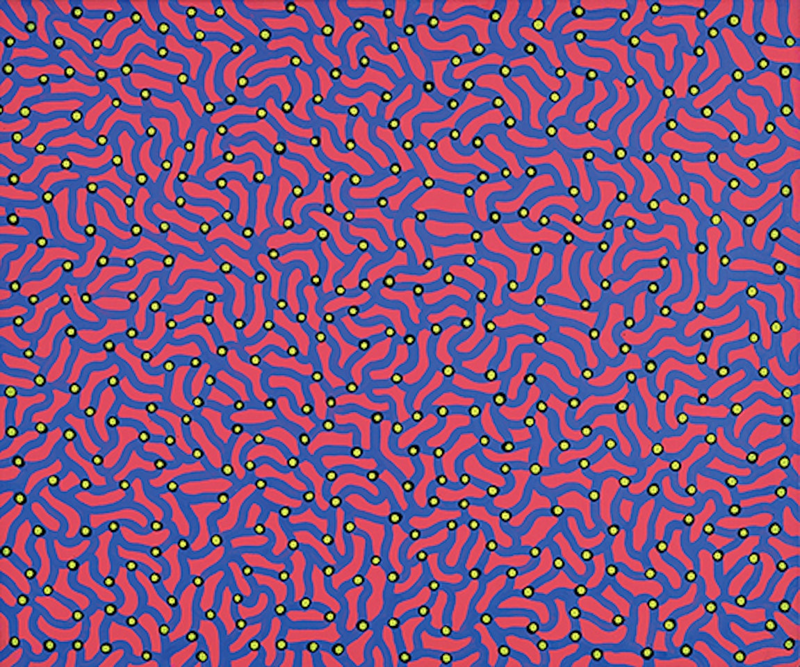 The remains of the universe ,
1988 by Yayoi Kusama