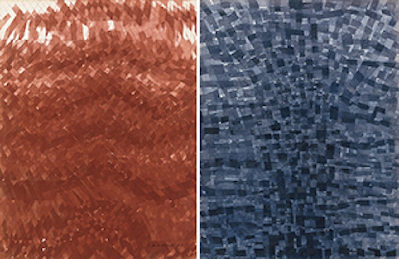 Untitled (2 works) by Chung Sang-Hwa