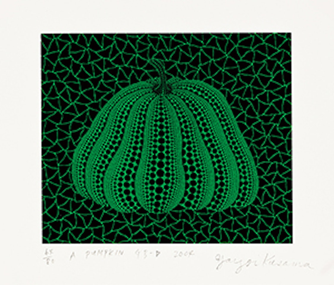 A Pumpkin GB-D by Yayoi Kusama