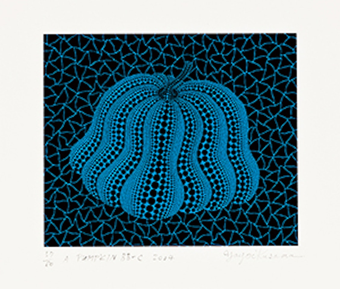 A Pumpkin BB-C by Yayoi Kusama