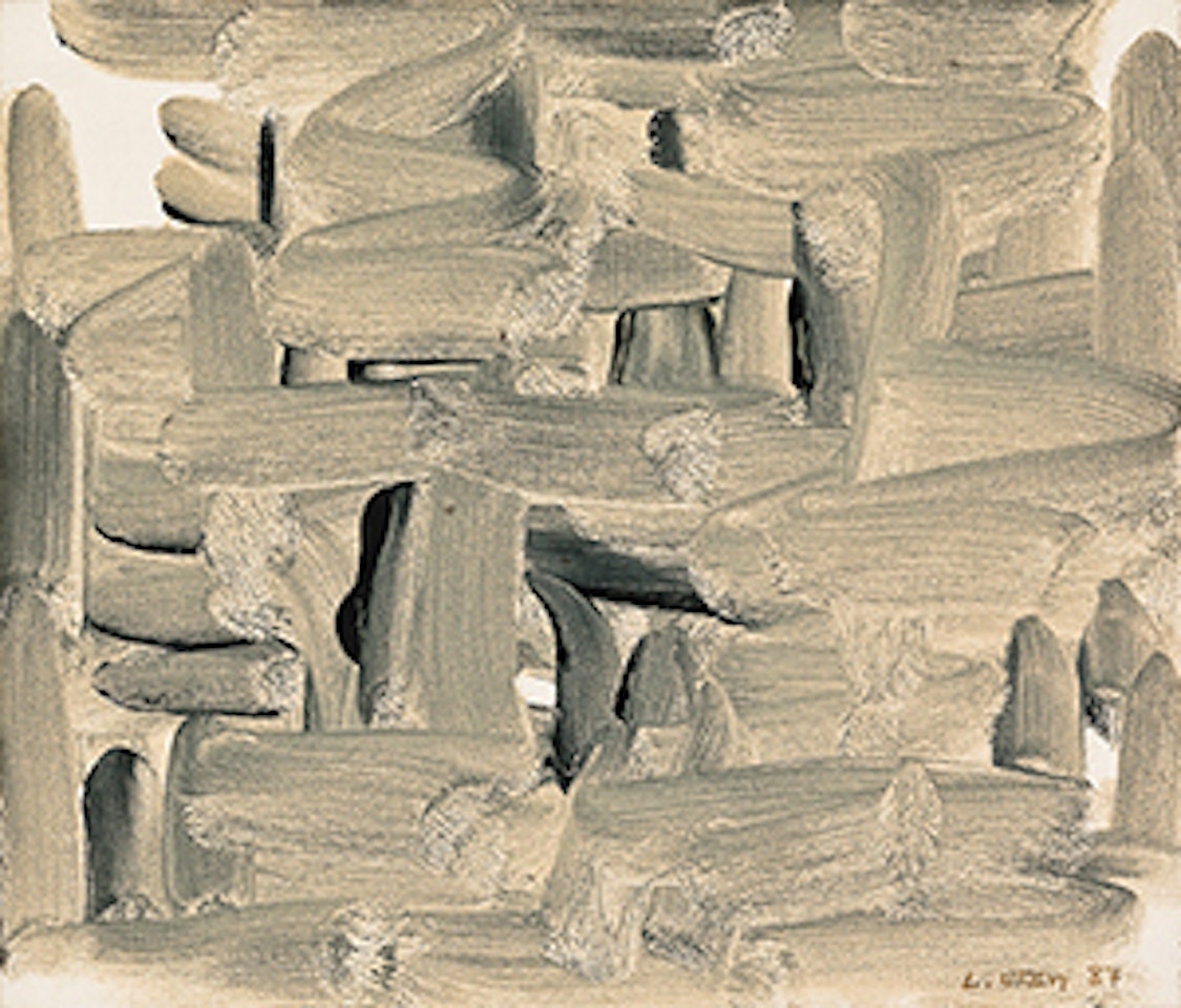 With Winds by Lee Ufan