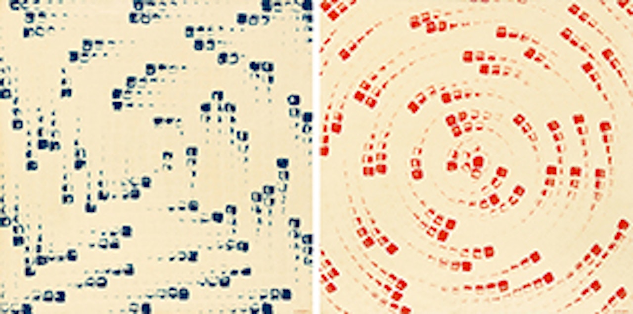 From Point (2 works) by Lee Ufan