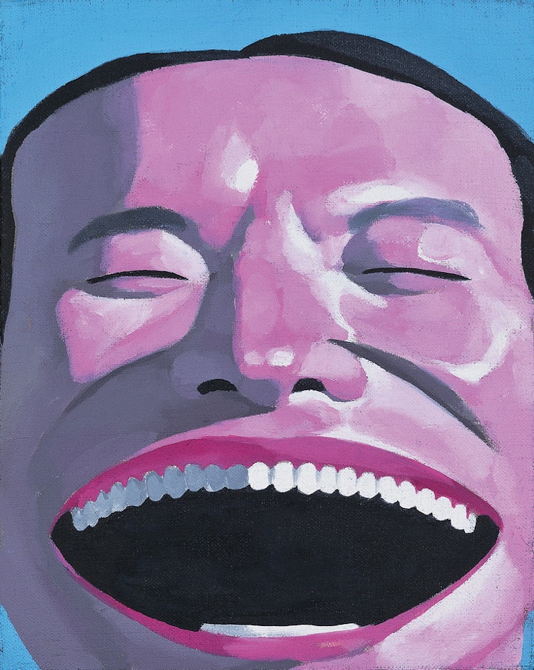 99 Idols Series No. 72 by Yue Minjun