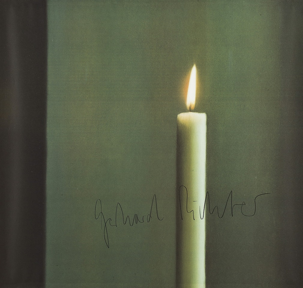 Kerze I Candle I by Gerhard Richter