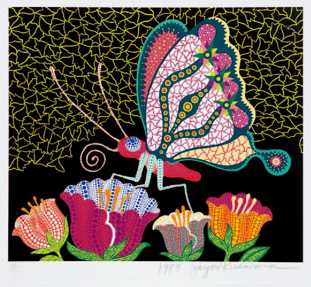 Butterfly by Yayoi Kusama
