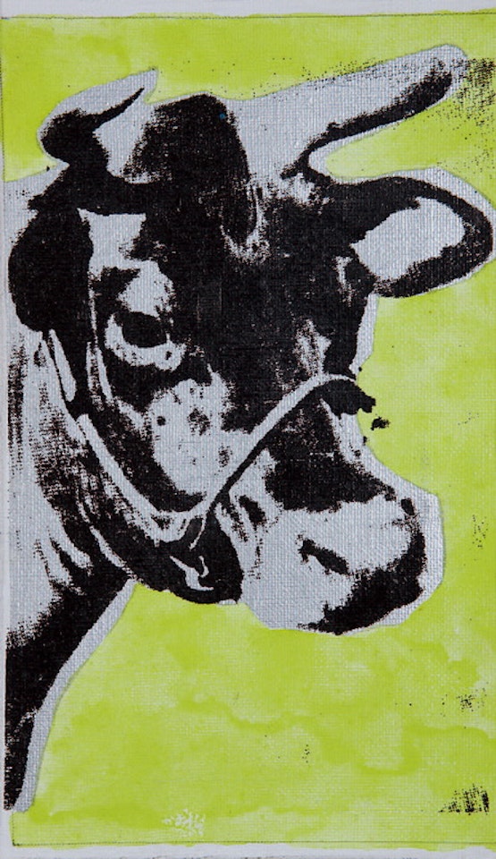 Andy Warhol, cow by Richard Pettibone