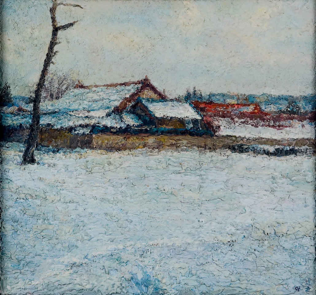 Winter landscape by Oh ChiGyun