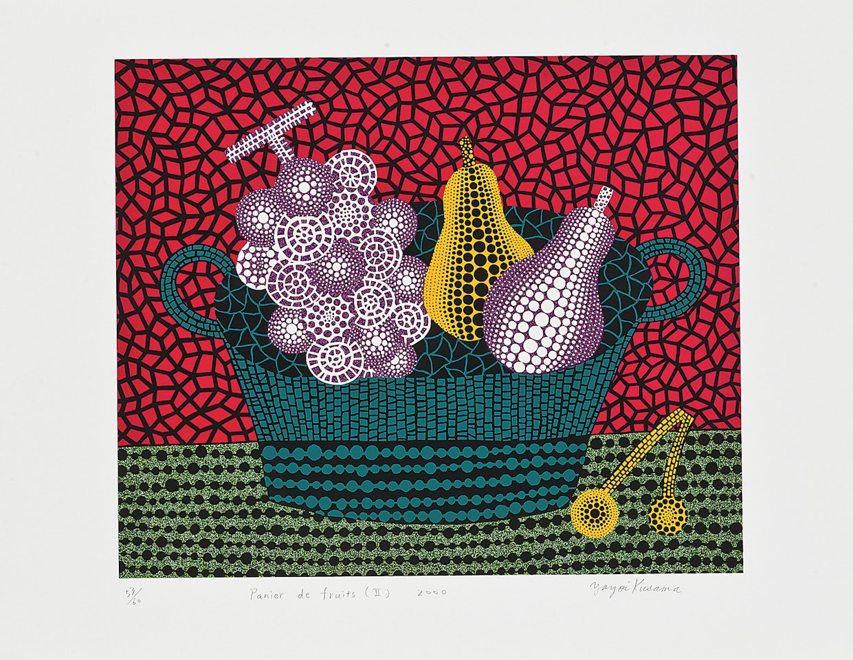 Painer de Fruits (II) by Yayoi Kusama