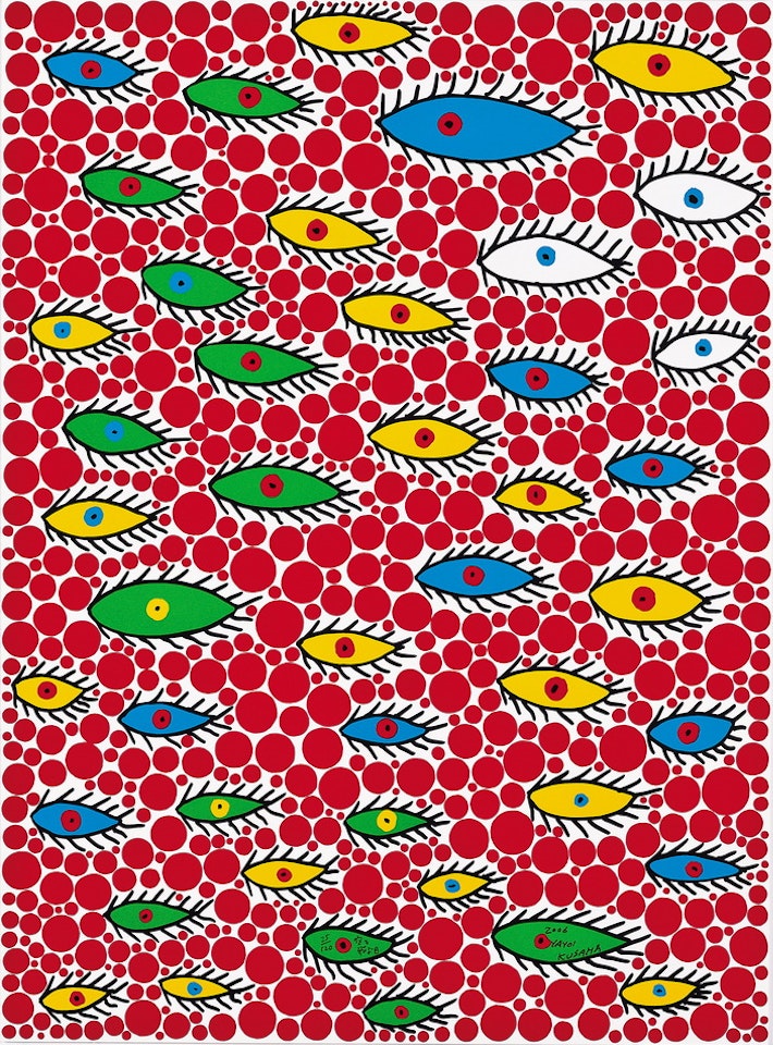 Flying Eyes by Yayoi Kusama