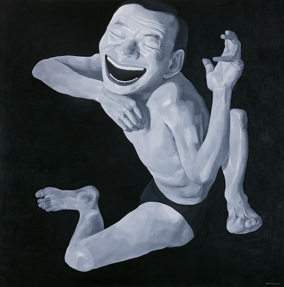 Untitled by Yue Minjun