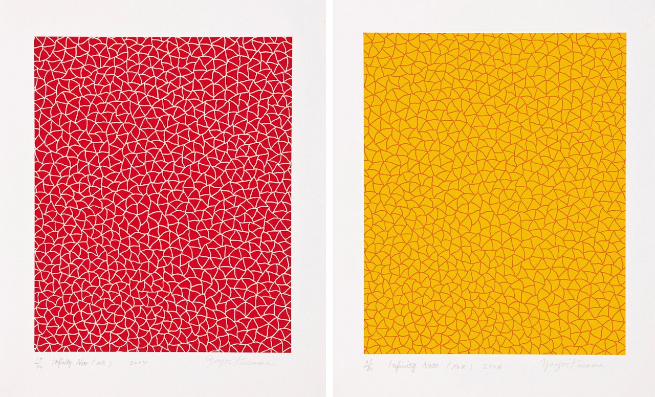 Infinity Nets (WR) by Yayoi Kusama