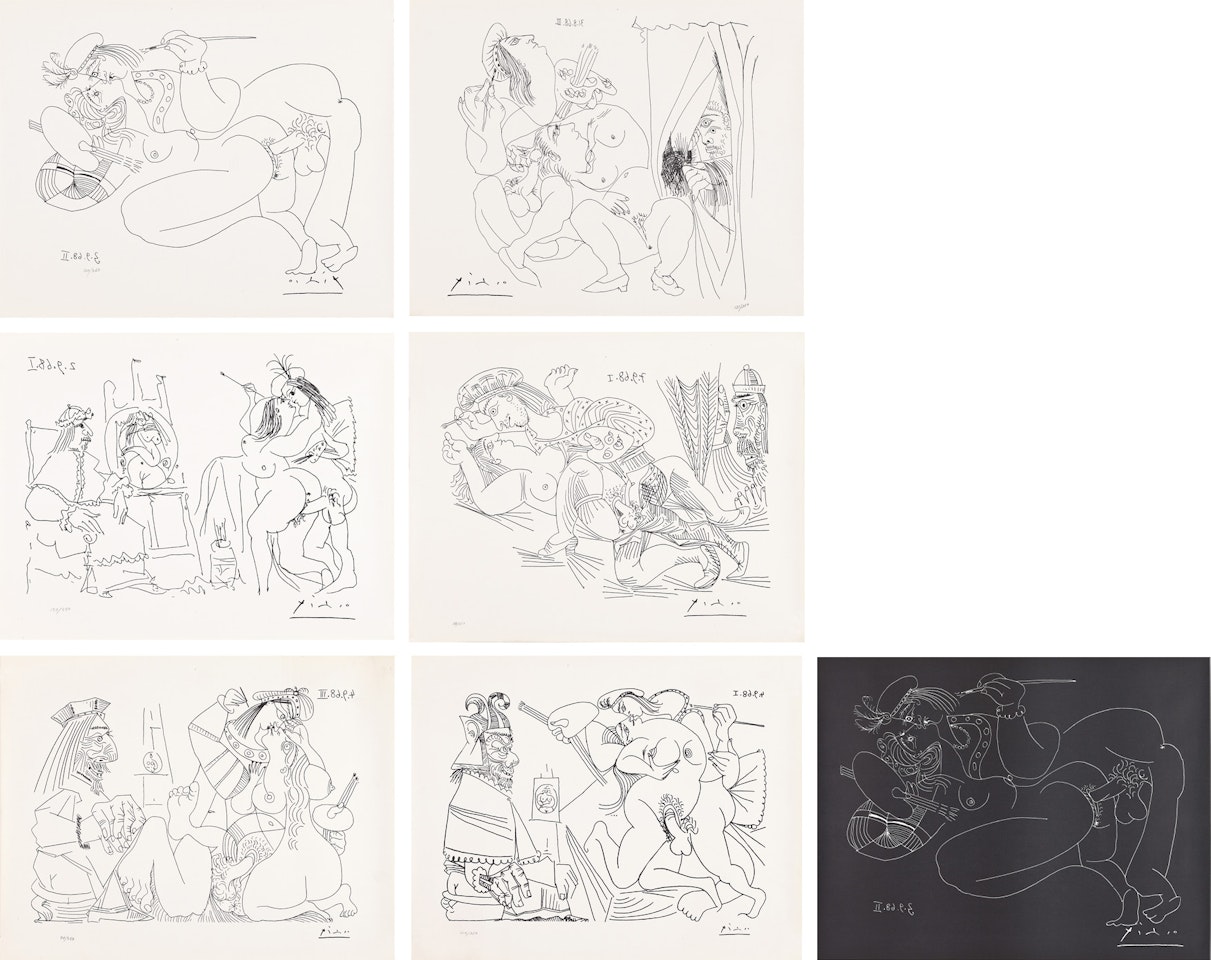 347 series by Pablo Picasso