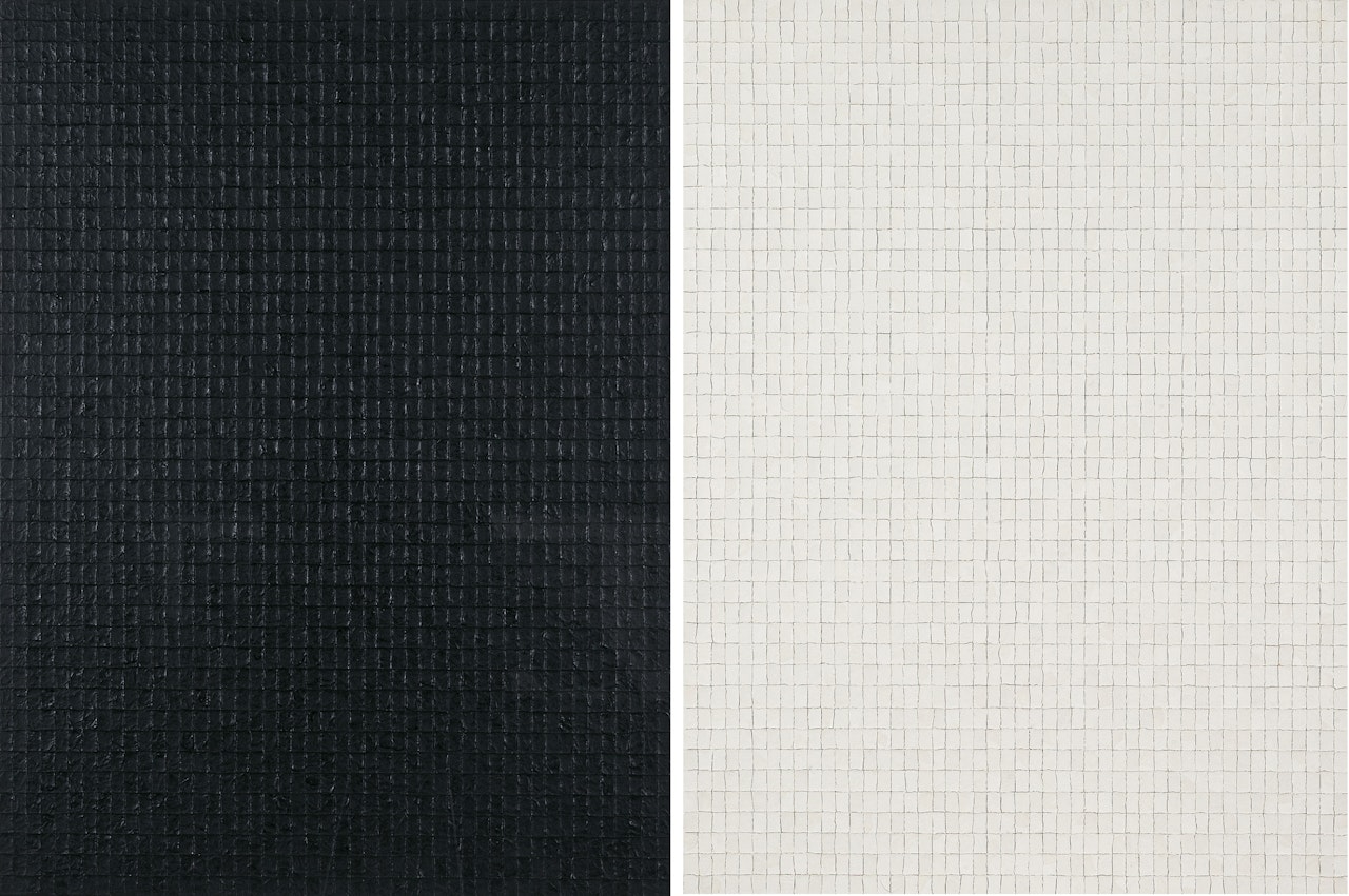 Untitled 97-1-6; Untitled 97-7-26 by Chung Sang-Hwa