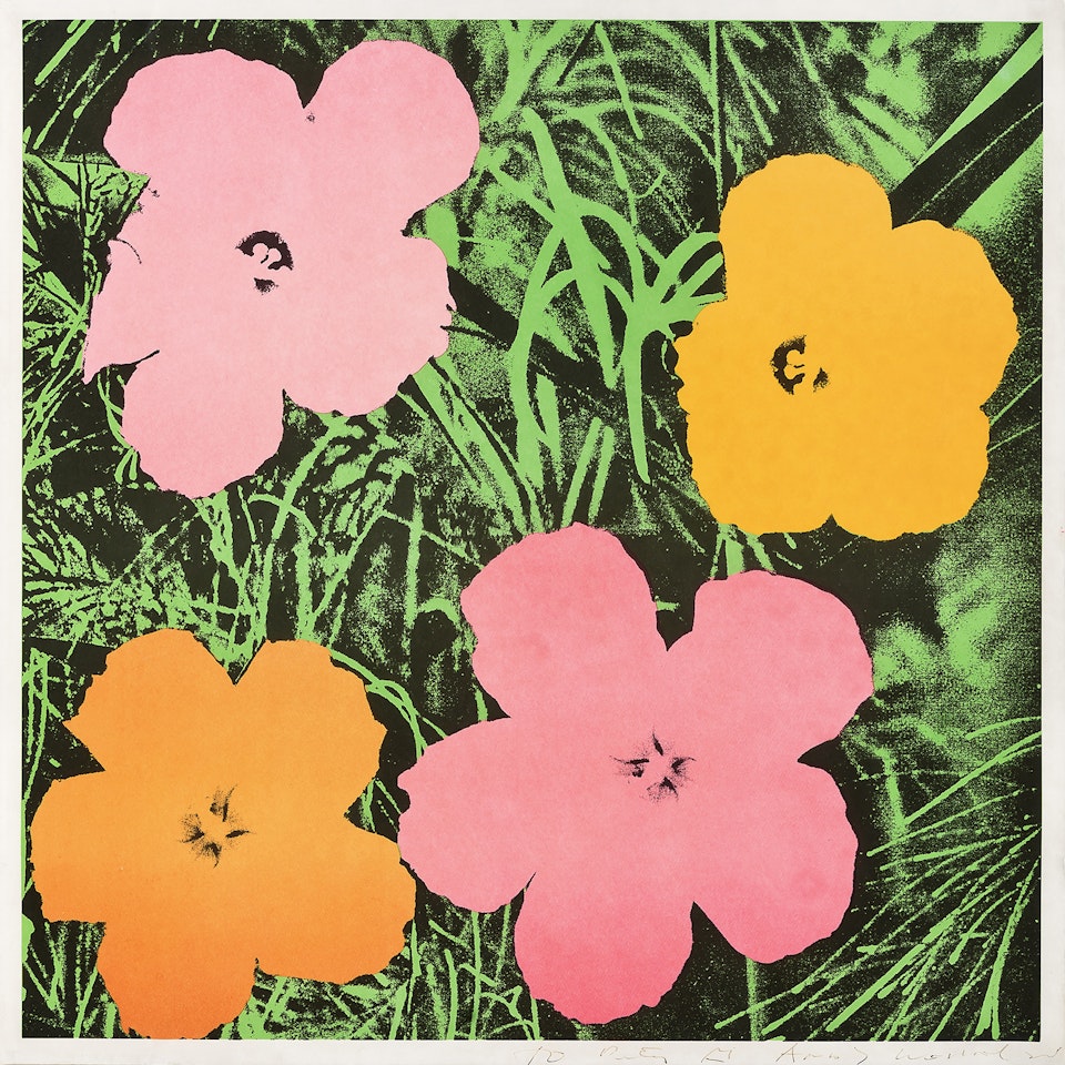 Flowers by Andy Warhol