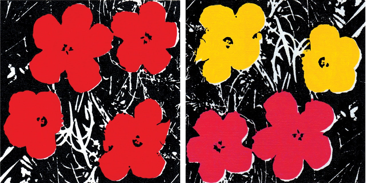 Andy Warhol “Flowers” 1965 by Richard Pettibone
