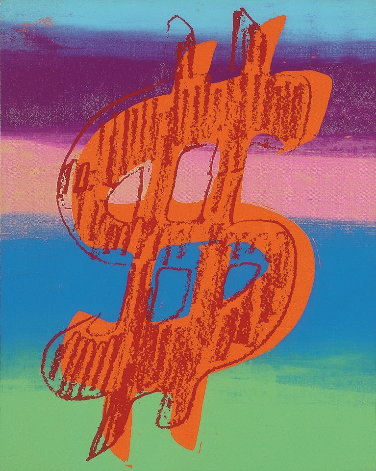 Dollar Sign by Andy Warhol